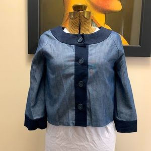 Vintage tweed crop coat. Size s/m